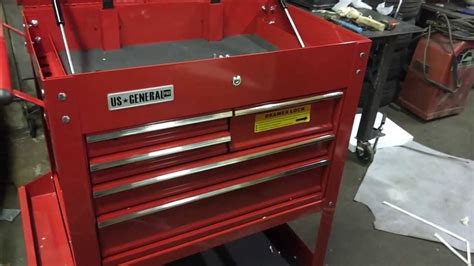 Harbor Freight Tool Cart Us General Part Youtube