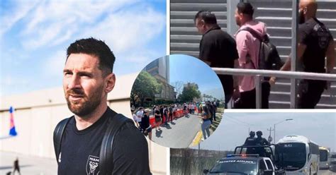 Sin ayuditas Messi Así recibieron al crack del Inter Miami en México