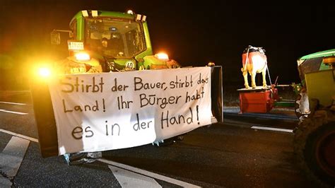 Acht Tage Dauer Demo Wie groß werden Proteste der Bauern