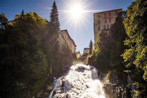 Waterfall Bad Gastein - a landmark