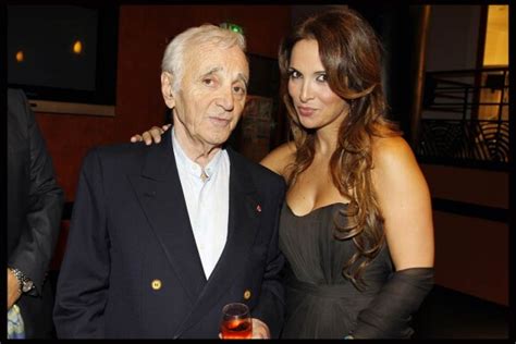 Photo Charles Aznavour Et H L Ne S Gara En Coulisses Le Soir De La