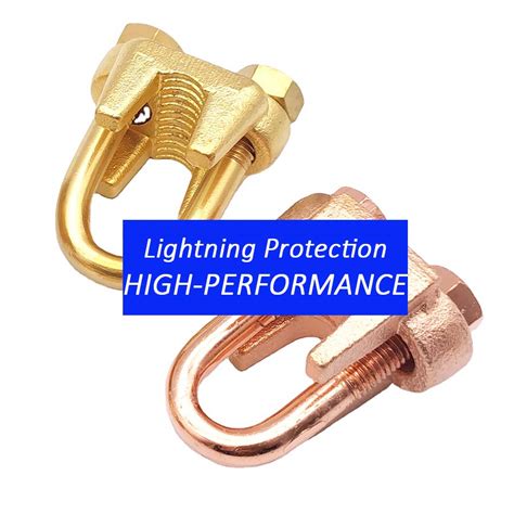 AZ686 Quality Assured Earthing Grounding Clamp Copper Cable Clamp Buy