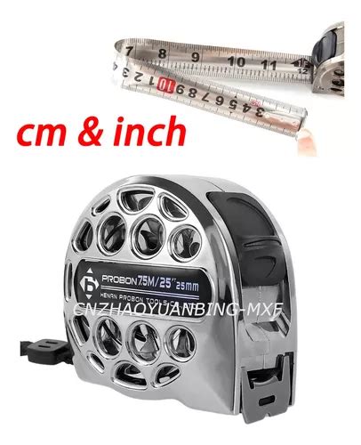 Regla Métrica Retráctil Anticorrosión Acero Inoxidable 7 5 M Meses