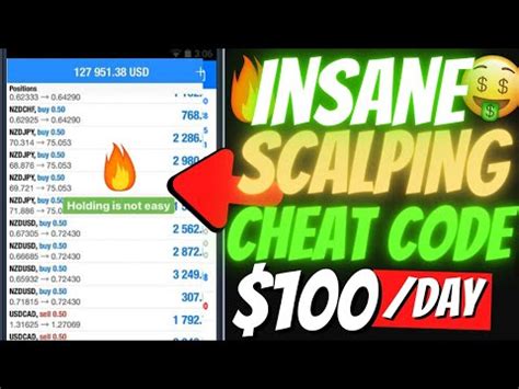 Insane And Simple Forex Cheat Code Scalping Strategy Unlocked For Small