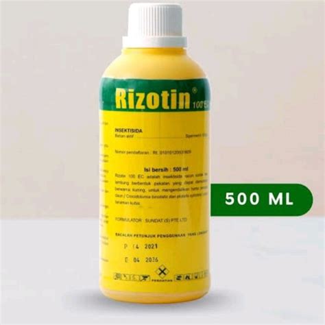 Jual Insektisida Rizotin 100EC 500ml Shopee Indonesia