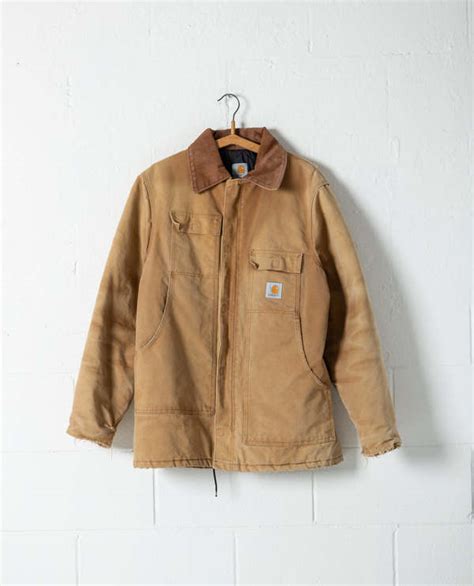 Carhartt Duck Traditional Coat Tan Garmentory