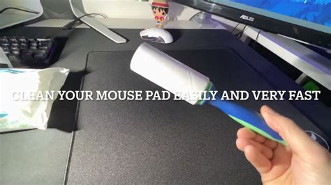 How To Clean Hybrid Mousepads Easily And Very Fast Youtube