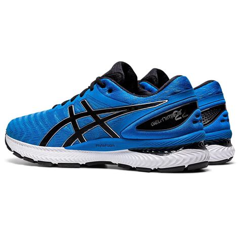 Asics Mens Gel Nimbus 22 Running Shoes Directoire Blueblack