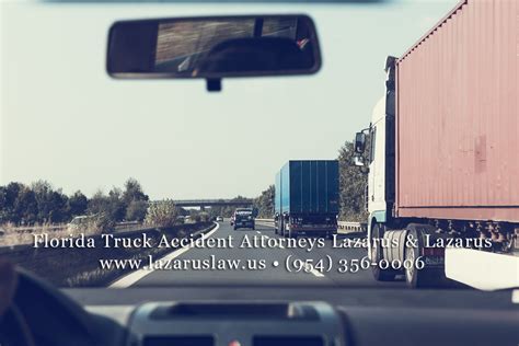 South Florida Truck Accident Attorneys Lazarus Law Firm