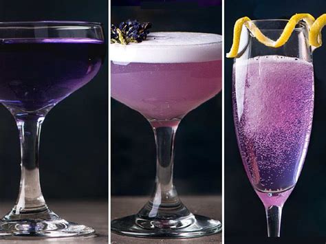 10 Purple Cocktails That Are Simply Out Of This World Gin Kin Purple Cocktails Pink Gin Purple