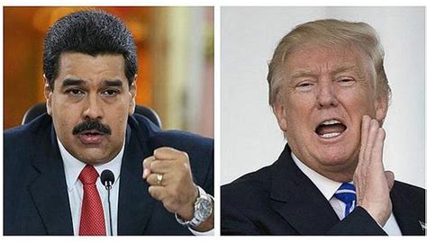 Maduro Responde A Trump Por Sanciones En Su Contra Es Fruto De Su