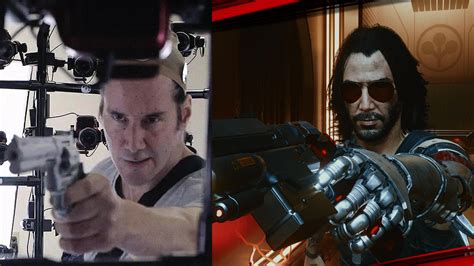 Keanu Reeves Motion Capture Vs Johnny Silverhand In Game Looks R