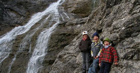 Wasserfall Weg BERGFEX Wanderung Tour Bayern