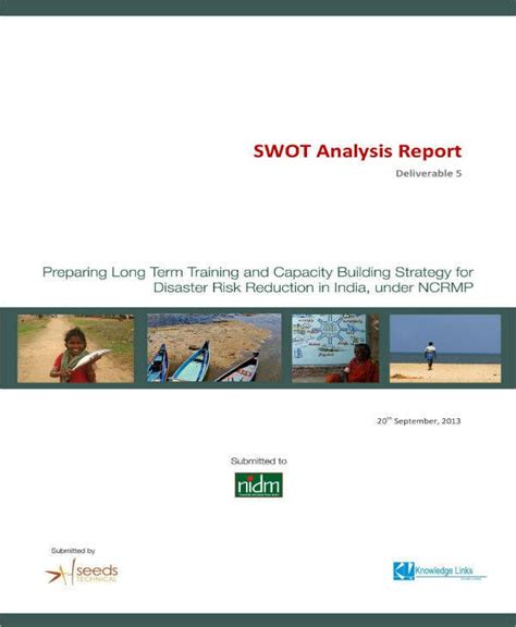 Strategic Analysis Report Template Best Template Ideas