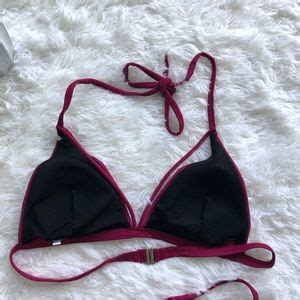 Cupshe Swim Cupshe Bikini Maroon Bikini Red Bikini Poshmark