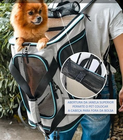 Bolsa Mochila Luxo Para Transporte E Viagem De Avi O De Pets Frete Gr Tis