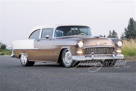 Lot 1332 1955 Chevrolet 210 Custom 2 Door Post Barrett Jackson