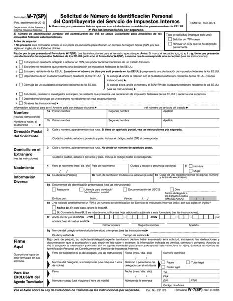 Irs Form W Sp Fill Out And Edit Online Printable Form