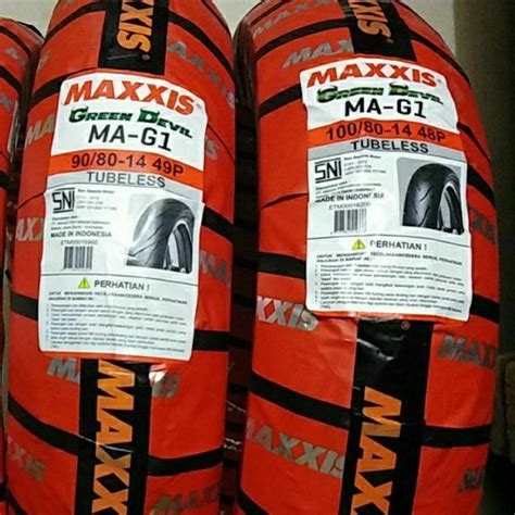 Jual BAN MAXXIS GREEN DEVIL 90 80 14 100 80 14 MA G1 Shopee Indonesia