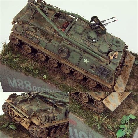 Usina Dos Kits En Instagram M88 Recovery 1 35 Diorama From AFV CLub