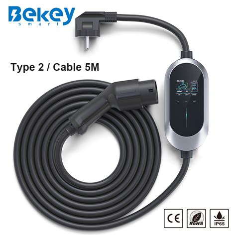 Estaci N De Carga El Ctrica Bekey Para Coches Con Ev Port Til Tipo