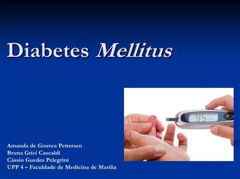 Ppt Diabetes Mellitus Powerpoint Presentation Free Download Id5511180