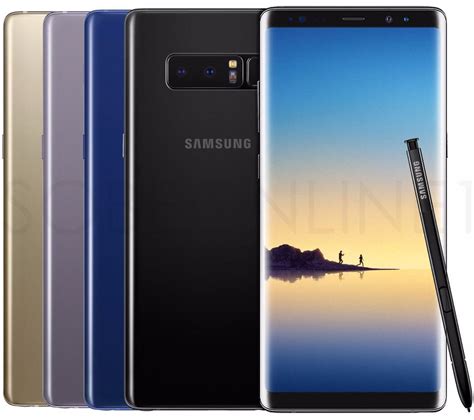 Samsung Galaxy Note 8 Sm N950fds 64gb Factory Unlocked Black Gold G Marketify