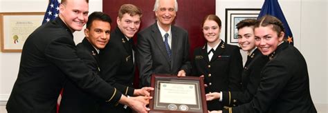 Dod Stem Advocate Of The Quarter Award Usna News