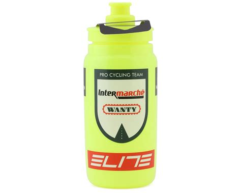 Elite Fly Team Water Bottle Yellow Intermarche Wanty Oz