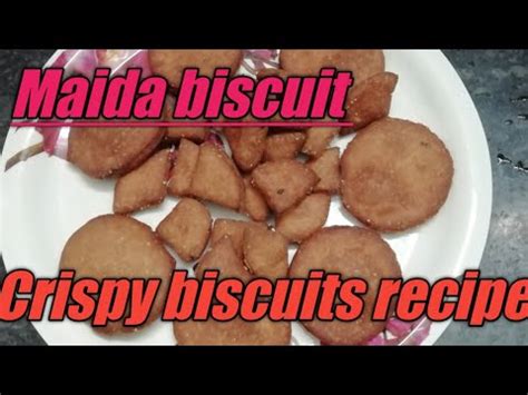 Moru Moru Maida Biscuit HOW TO MAKE CRISPY MAIDA BISCUIT In Tamil By