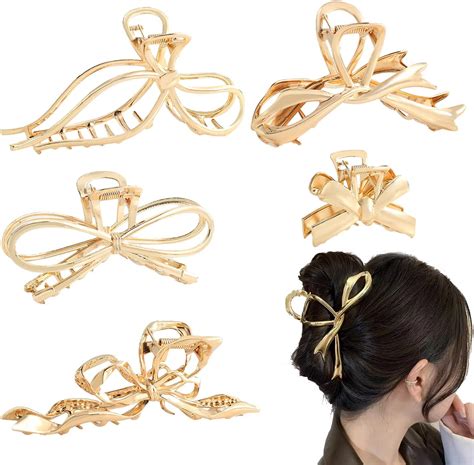 Amazon Inch Metal Bow Claw Hair Clips Cute Bowknot Hair Jaw