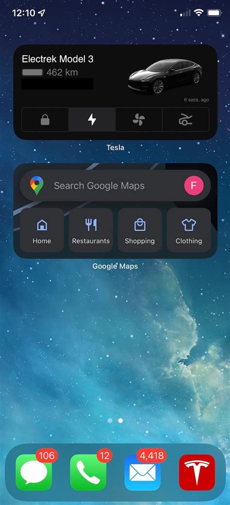 Tesla Memperbarui Aplikasi IOS Dan Android Dengan Widget Baru Lebih