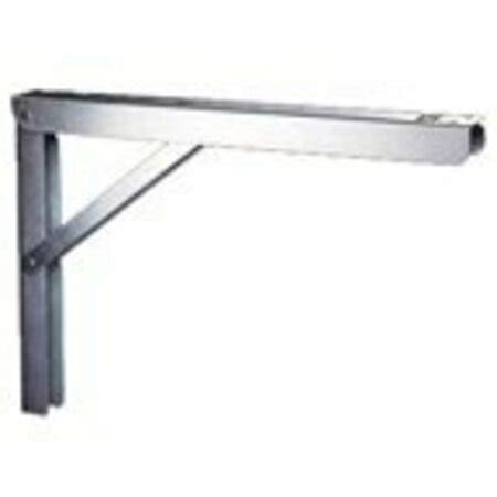 Knape Vogt Folding Shelf Brackets Heavy Duty 206 ZC 12 Zoro