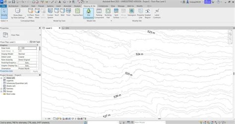 Create Topography In Revit Equator