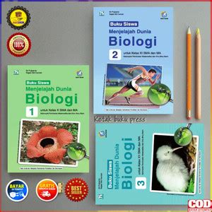 Jual BIOLOGI SMA MENJELAJAH DUNIA BIOLOGI KELAS 10 11 12 SMA K13