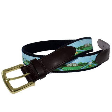 Masters Logo Belts And Merchandise Changes Every Year And This Masters