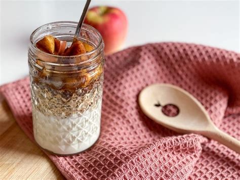 Bratapfel Mit Haferflocken Und Joghurt Fr Hst Cksidee Simplylovelychaos