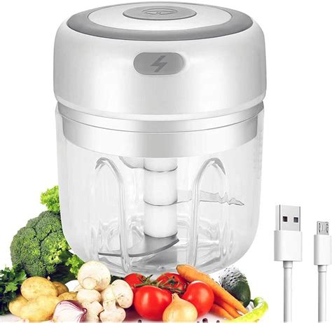 Generic Electric Rechargeable Mini Food Chopper Portable Ml