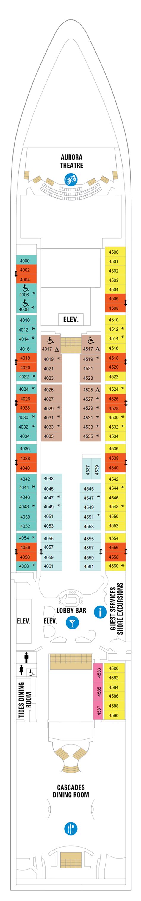 Deck Plans- Radiance of the Seas - Planet Cruise