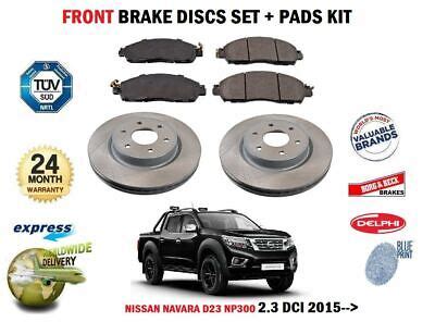 For Nissan Np Navara D Pickup Dci Front Brake Discs Set