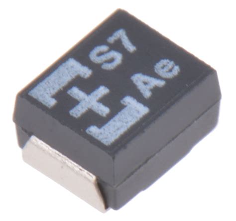 Tab M Panasonic F Polymer Tantalum Capacitor V Dc Poscap Ta