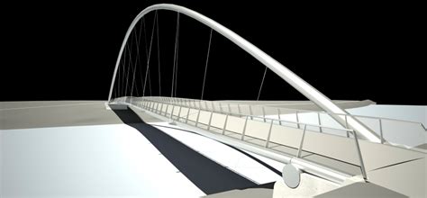 ostertagARCHITECTS - Pedestrian Bridge River Salzach