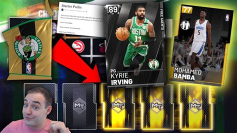 Nba 2k19 My Team Best Starter Packs Ever Full List Of What Player