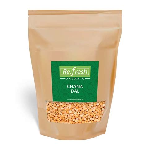 Organic Chana Dal Split Bengal Gram Yellow Refresh