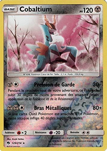 Typhlosion Pv Holographique Rare Carte Pok Mon Sl Jeux Et