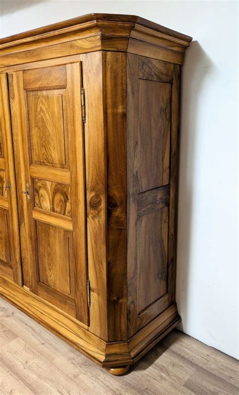 Biedermeier Nussbaum Schrank Um Antikhof Br Ck