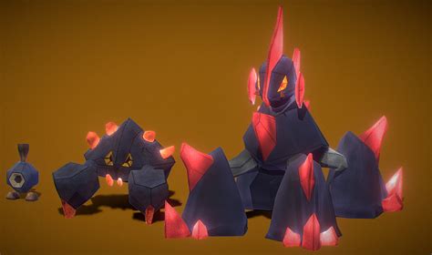 Pokemon: Roggenrola Evolution Line - Finished Projects - Blender Artists Community