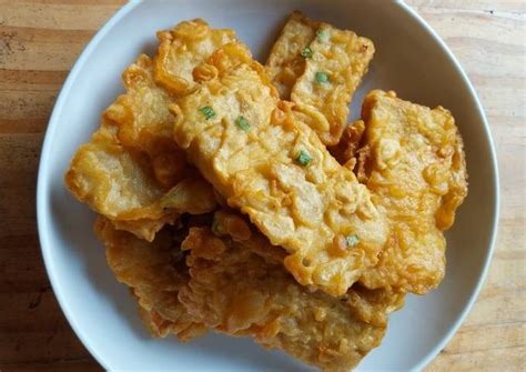 Resep Tempe Goreng Tepung Krispi Oleh Ria Mamanya Tata Cookpad