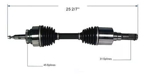 Flecha Homocinetica Izq Ford F Meses Sin