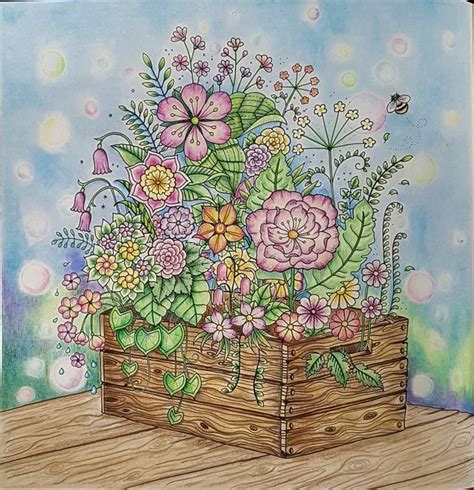 Johanna Basford World Of Flowers Basford Coloring Johanna Basford World Of Flowers World Of